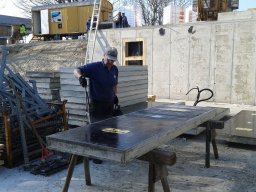 Vereinsheim Neubau Teil 1   02-04-2016